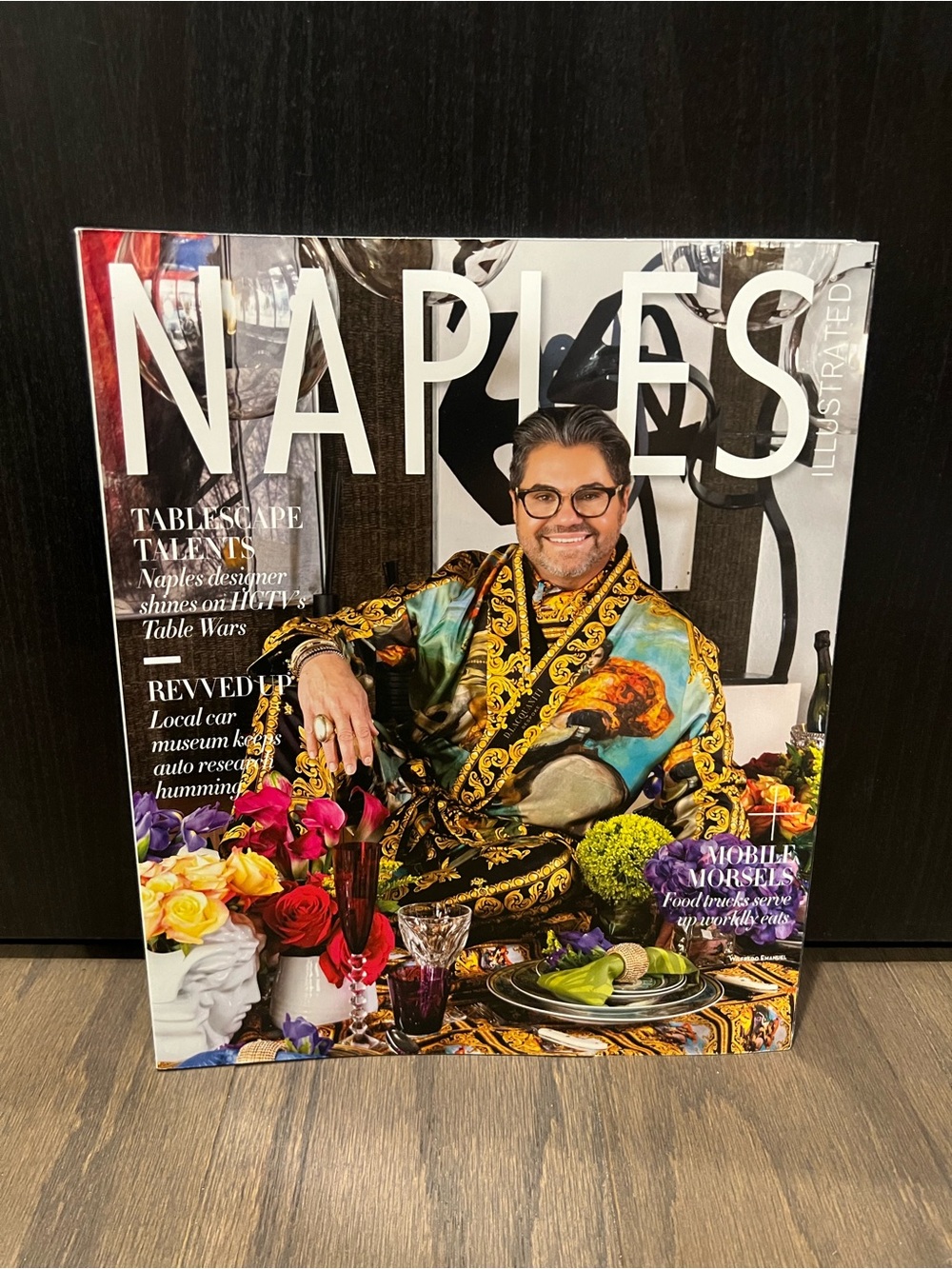 Naples Illustrated March 2022 HGTV Table Wars Wilfredo Emanuel Car Museum